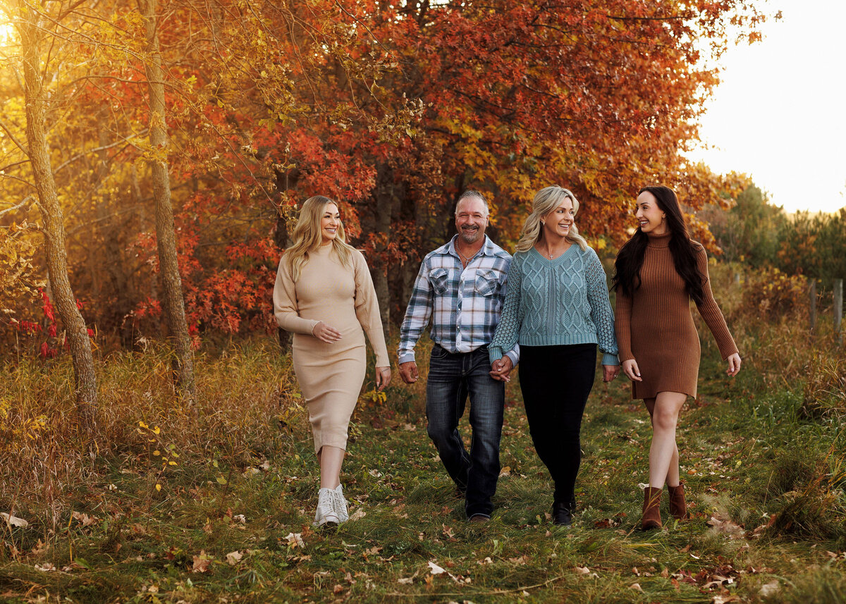 minnesota family photographer Fall Leaves