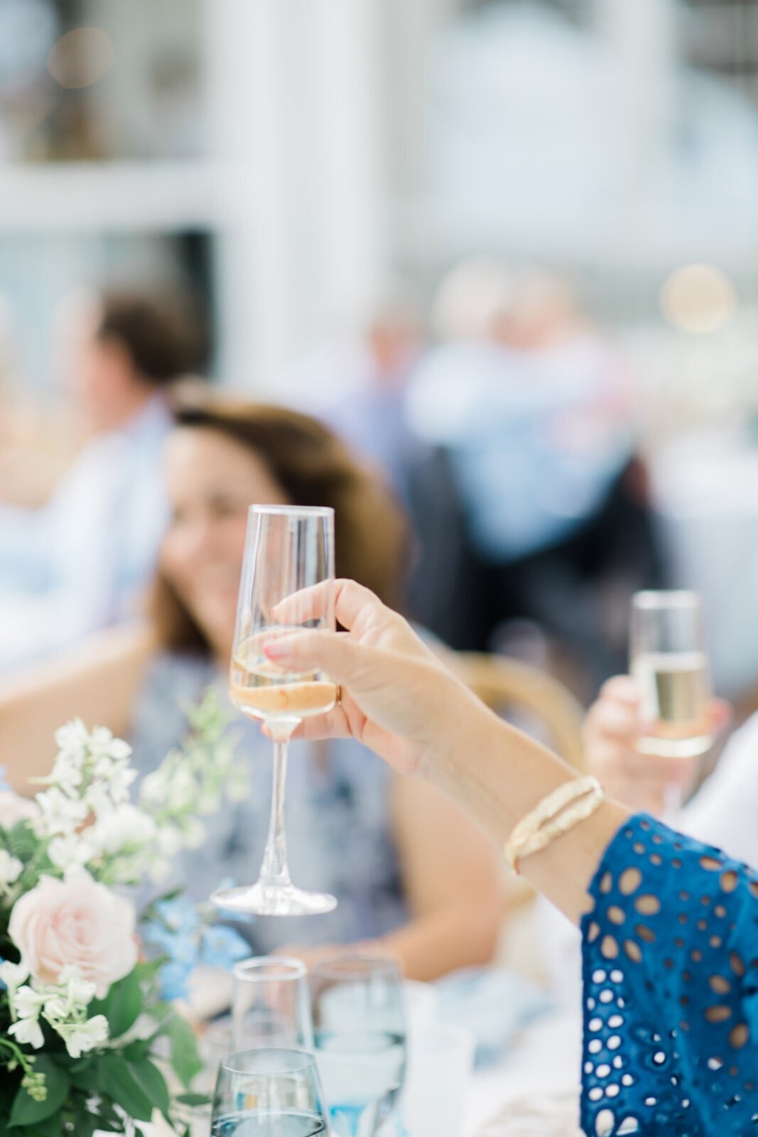 Southport Community Building Wedding | Blue Satin Bee 16