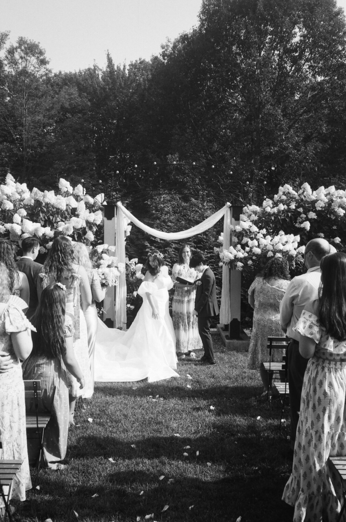 Wedding Photography NH | The Gardens At Uncanoonuc | Film Photography Wedding