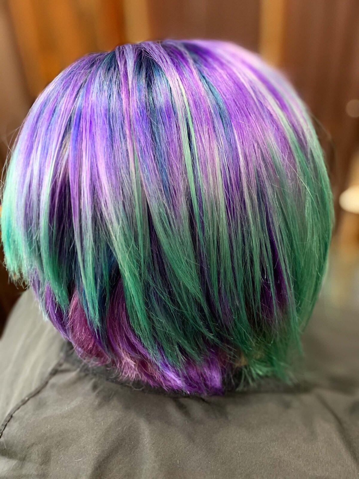 Hair transformations at Maven + Grace Salon in McMinnville, Oregon, featuring precision haircuts, lived-in color, balayage, blonding, and custom styling.