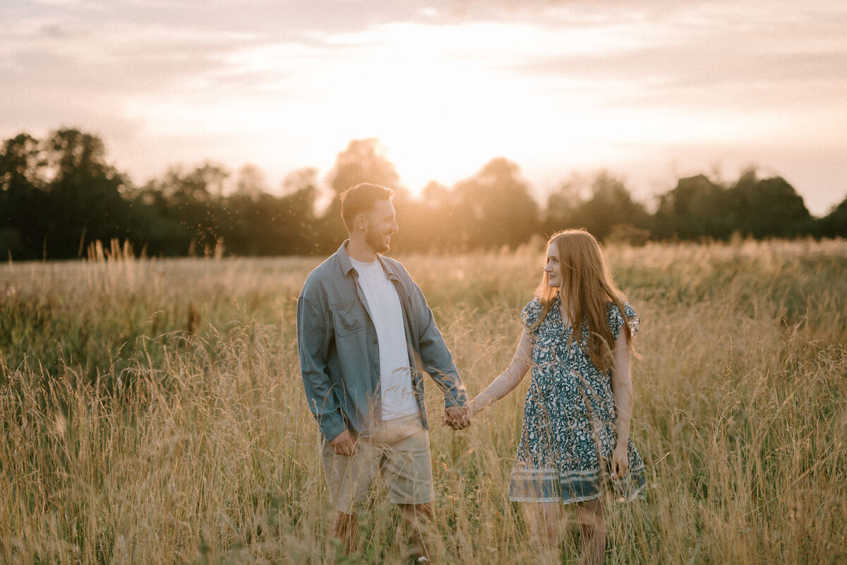 Elizabeth and Lloyd Engagement Shoot - Suffolk Luxury Editorial Wedding Photographer - Laura Williams Photography - WEB - 9