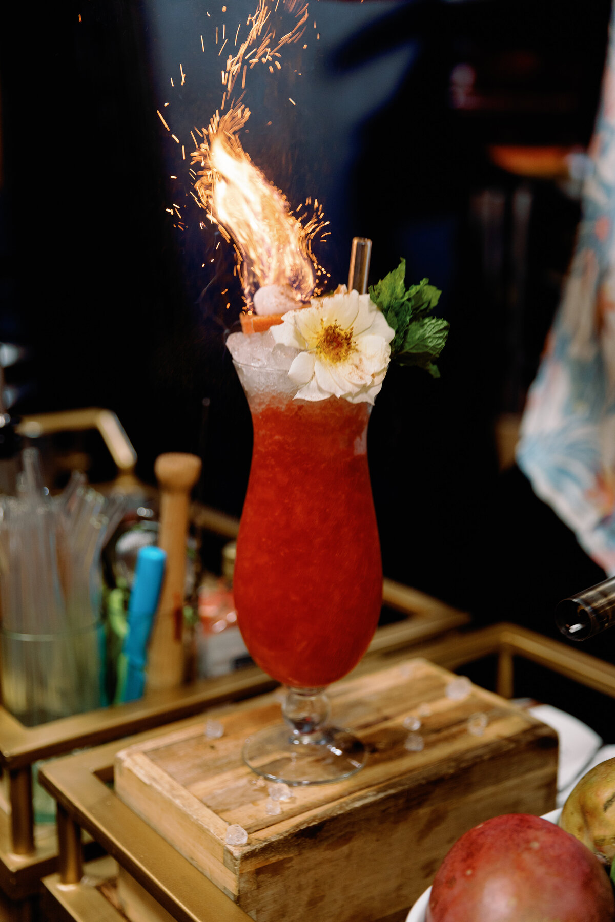 Flambeed Cocktail