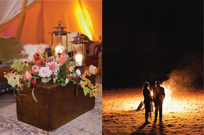 Teepee Wedding