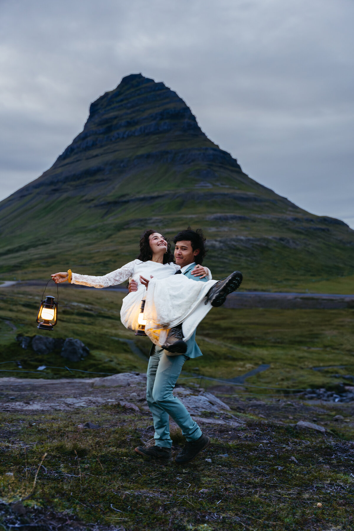KIRKJUFELL Iceland Elopement -30