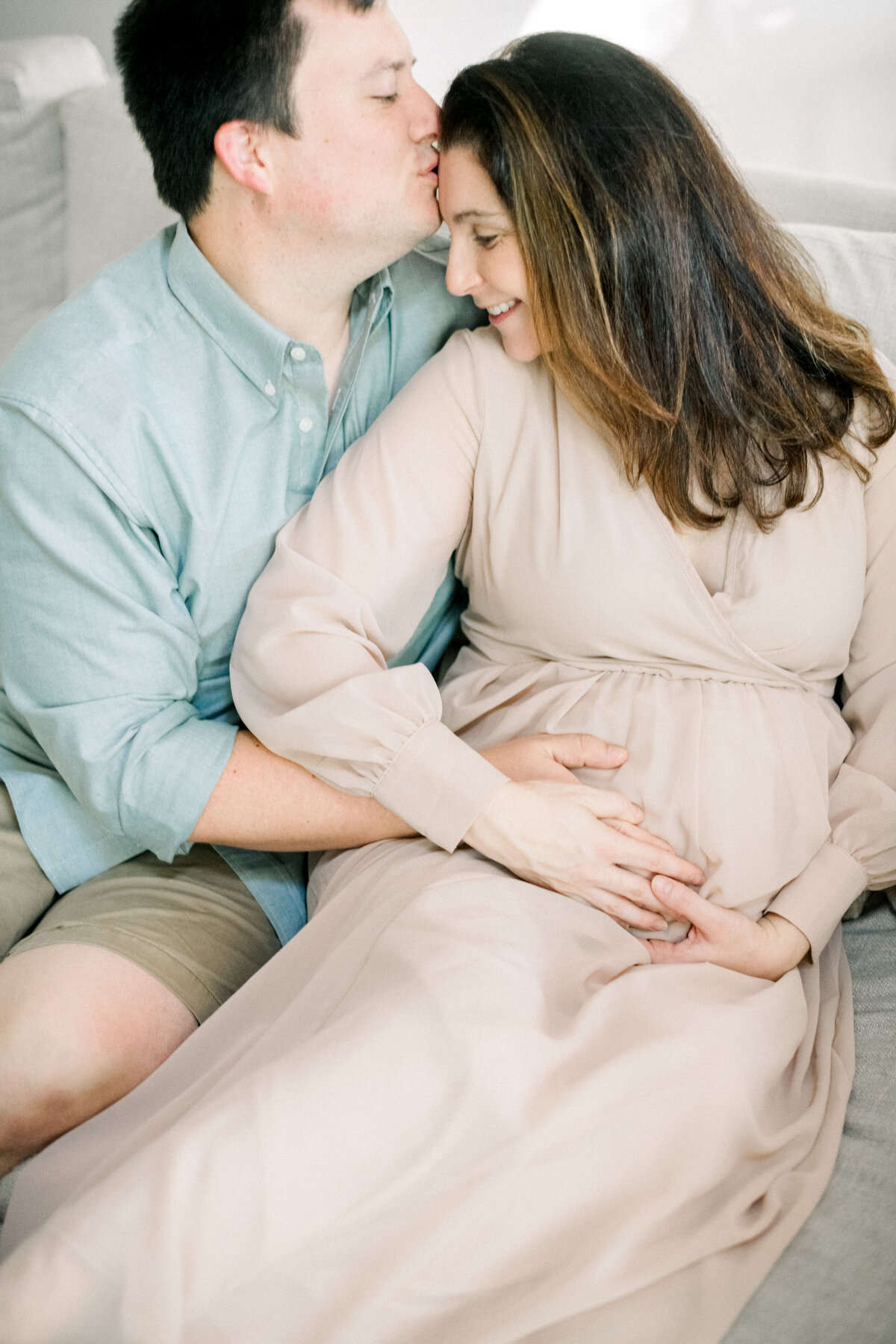Greenville SC In Home Maternity Photoshoot-6