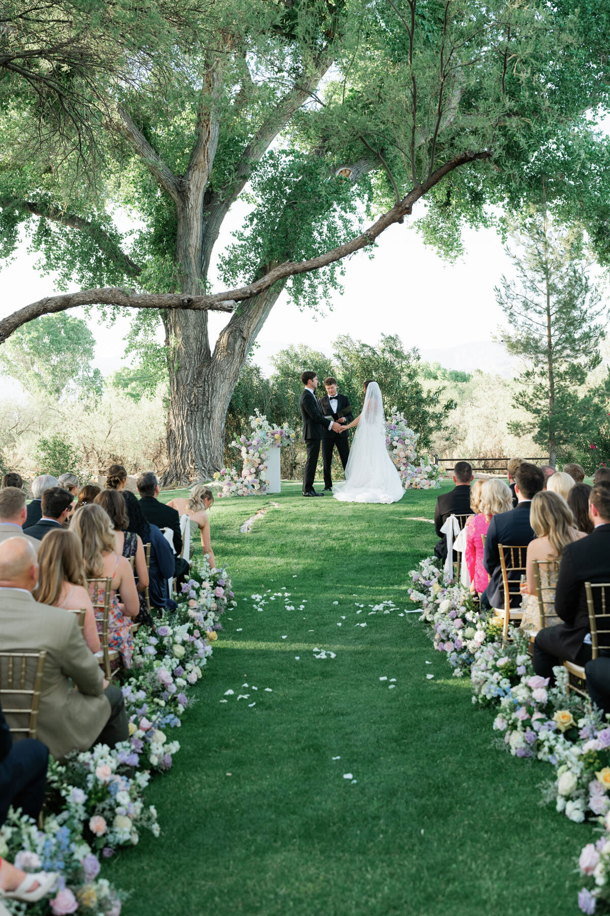 Arizona wedding photography at La Mariposa Tucson event space