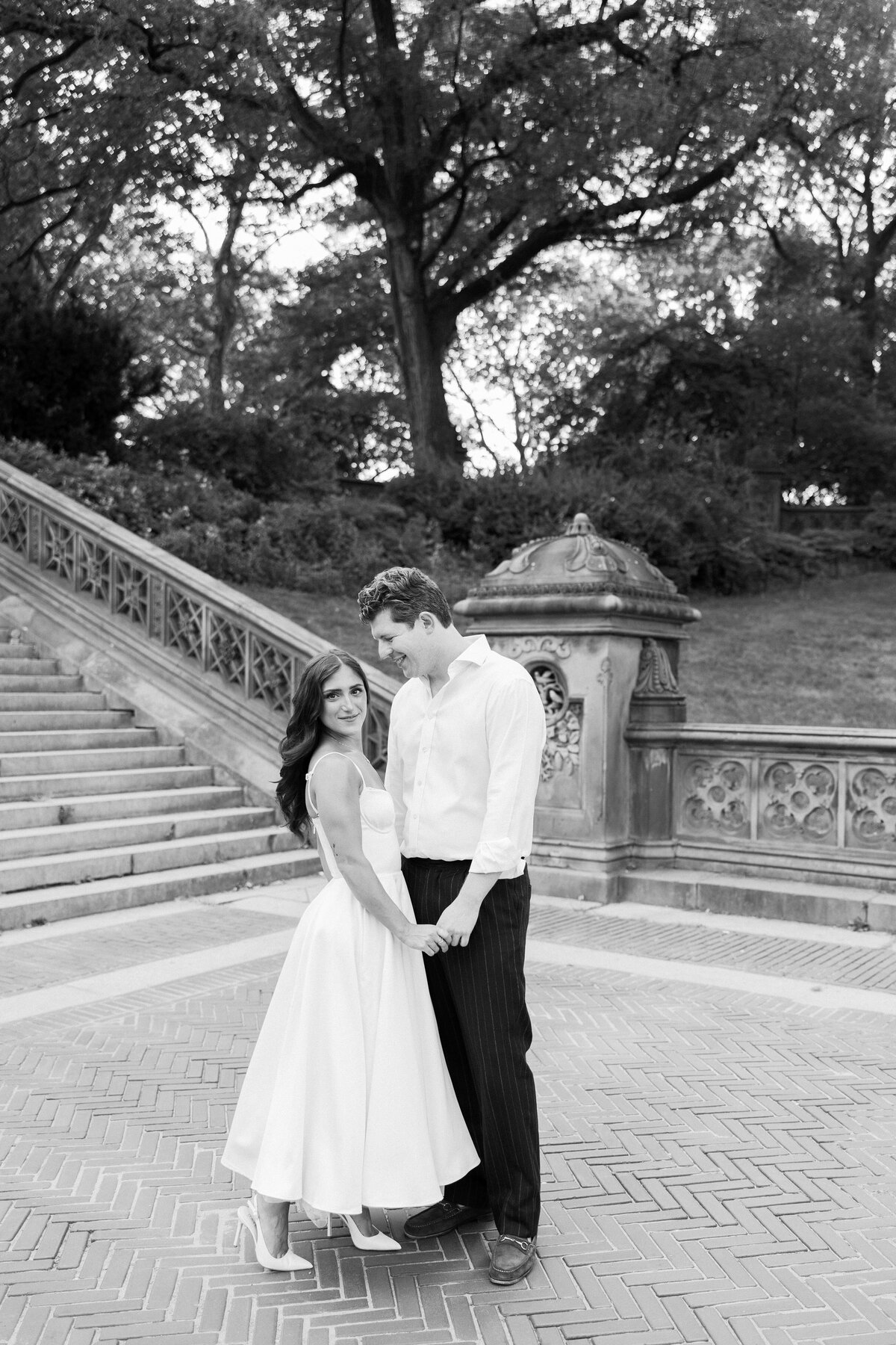 Central Park Timeless Engagement Session-1
