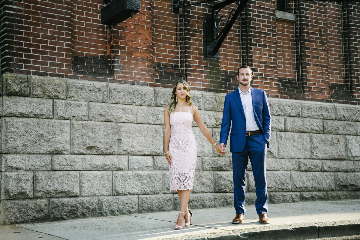 New Jersey Wedding Photographers	Hoboken, NJ	Hoboken City Streets Train Station Pier Hudson River	Engagement Session	Summer August	Elegant Luxury Artistic Modern Editorial Light and Airy Natural Chic Stylish Timeless Classy Classic Romantic Couture Fine Art Experienced Professional Love Couples Emotional Genuine Authentic Real Fashion Fairy Tale Dream Lovers Jersey Shore Intimate	Engagement Session Photos Portraits Image 7