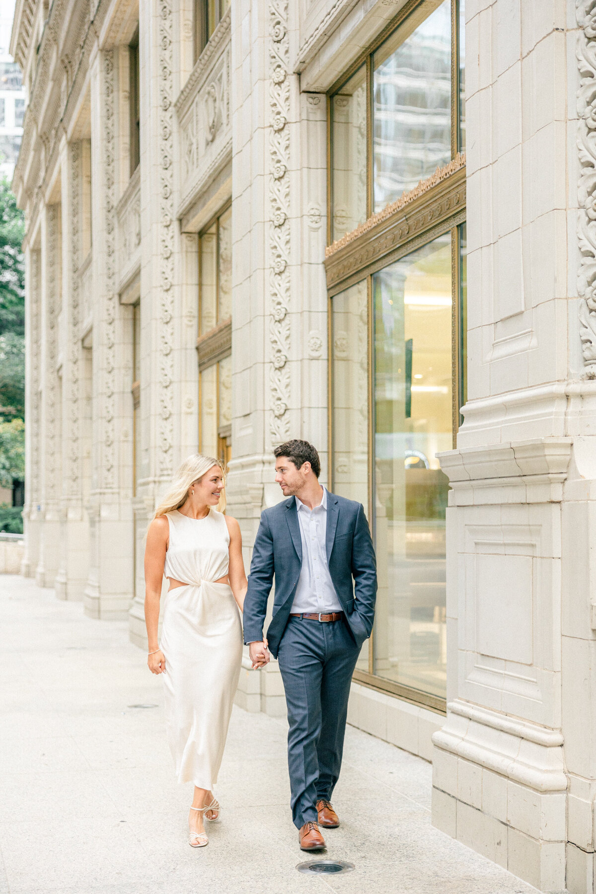 Lexi Benjamin Photography_A Downtown Chicago Engagement Session-32