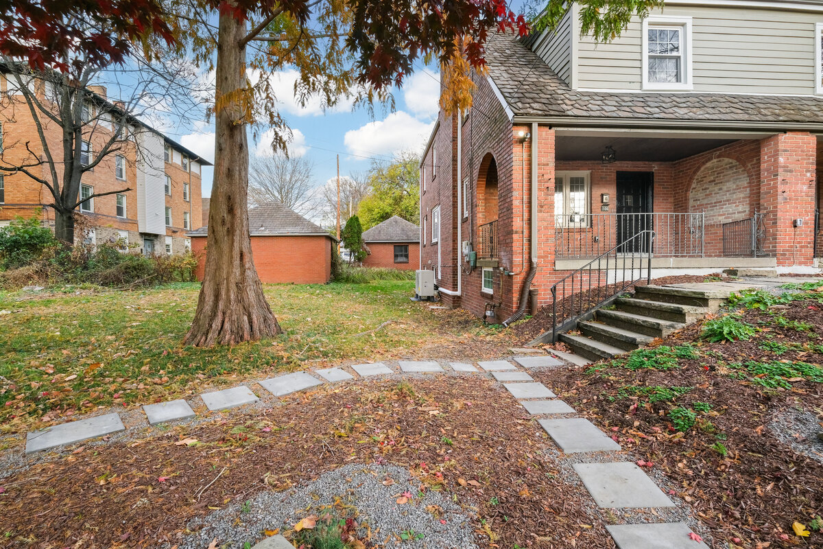 Exterior of professional staged home 