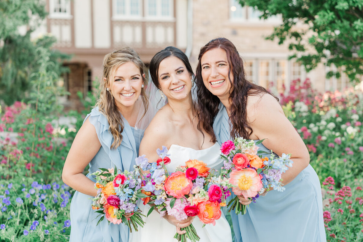 Highlands Ranch Mansion Historic Summer Garden Wedding Dusty Blue Elena Spraguer Photography 0218