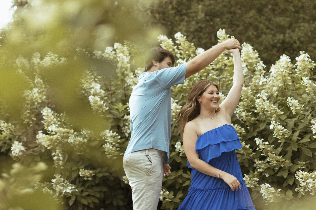 Memphis Botanical Garden - Engagement Photoshoot-23