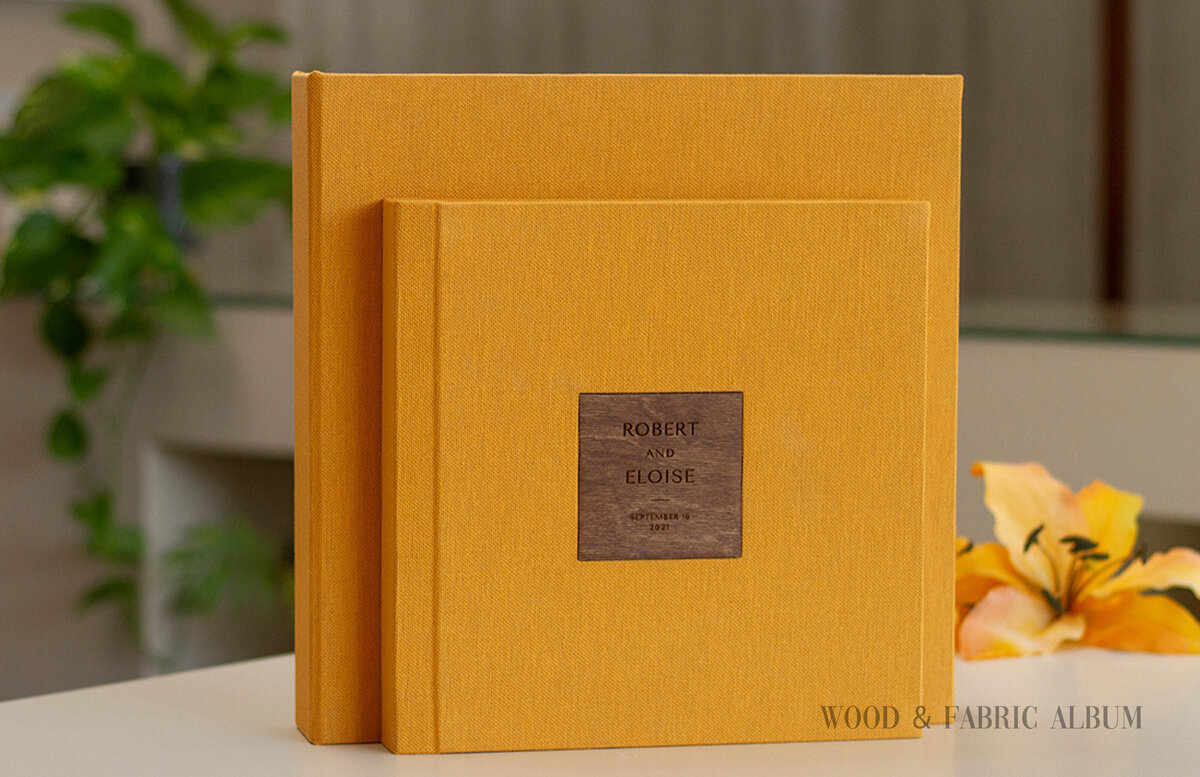 052 - pg 102-103 - Spread - Wood and Fabric Album