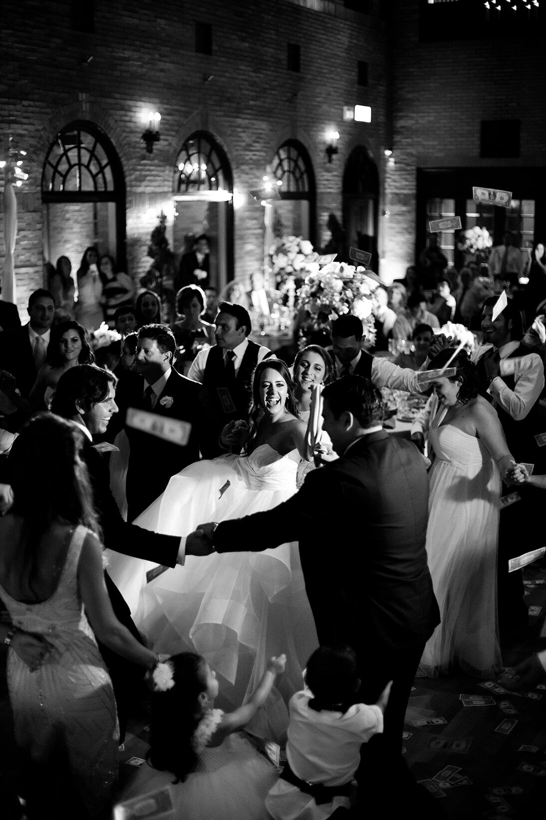 Greek wedding money dance by Sarah Bradshaw