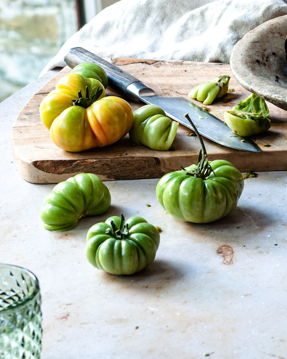 green tomatoes