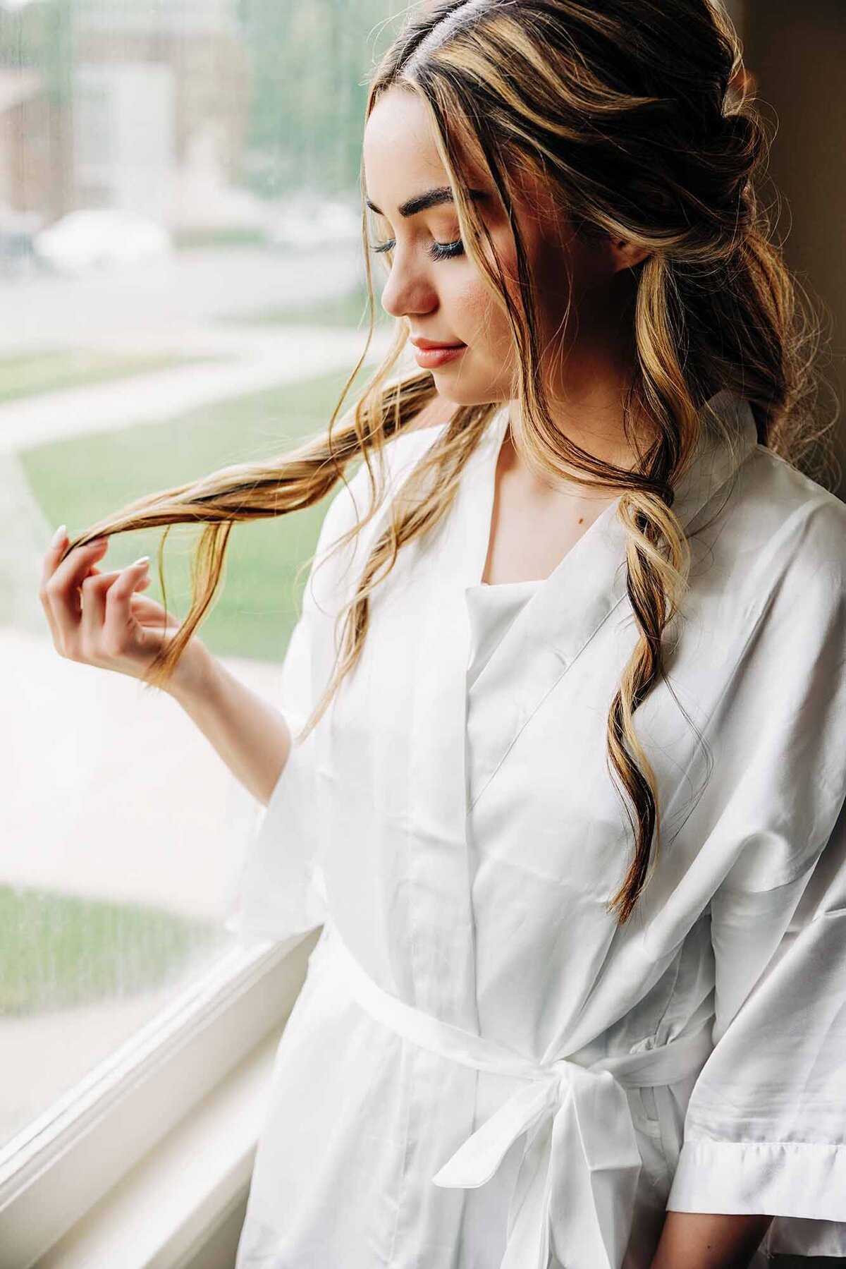 Bride getting ready photo in Helena, Montana