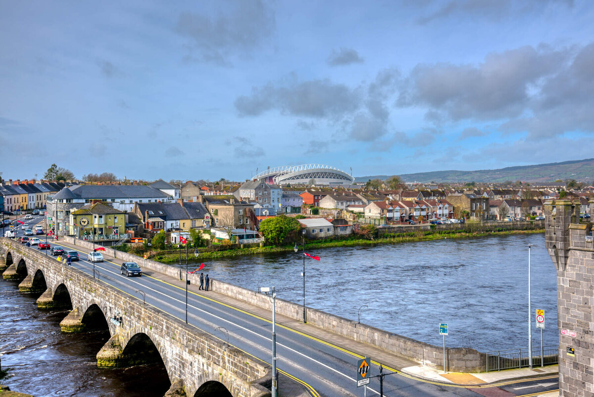 View of Thomond Park from King Johns Castle, Limerick_Web Size