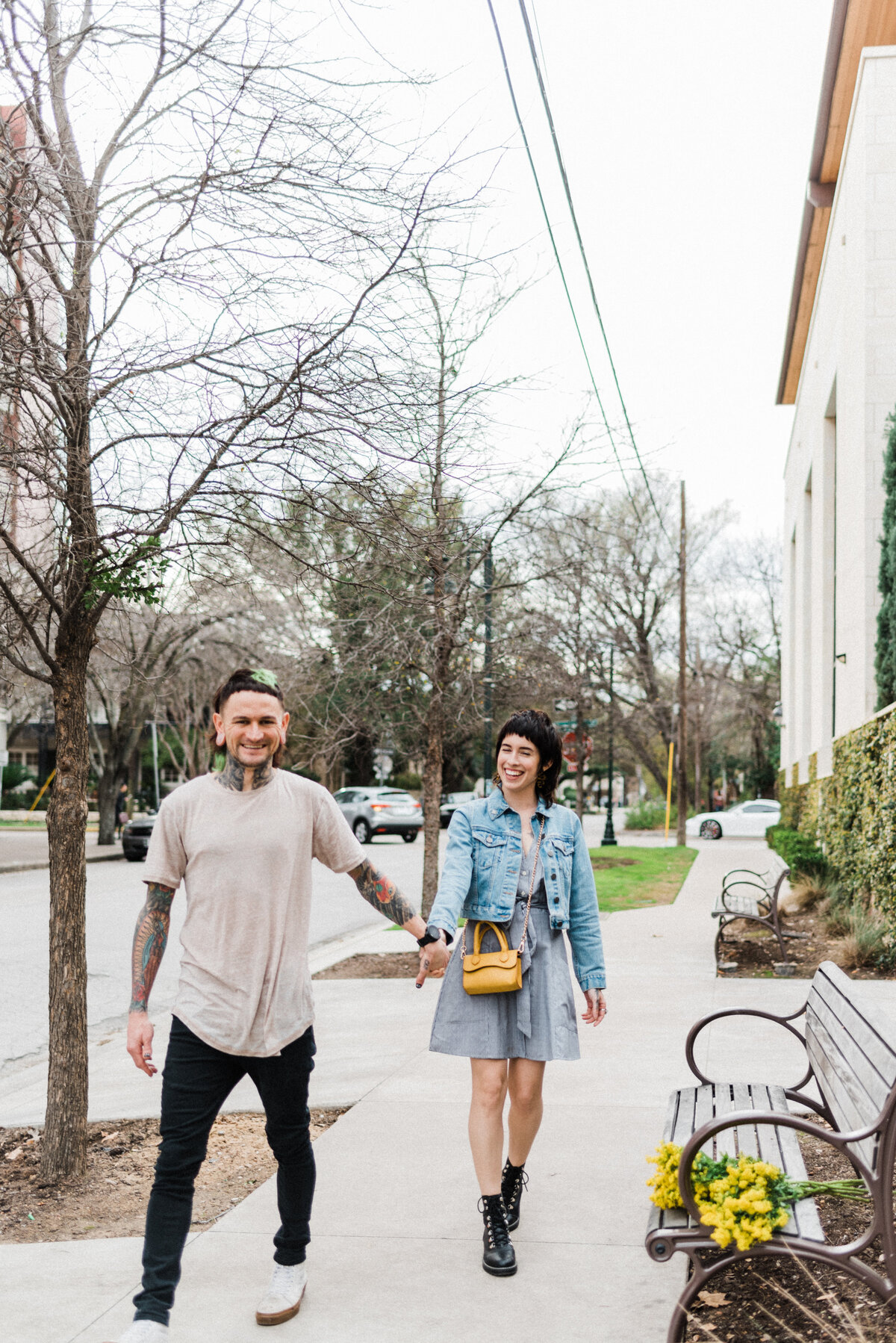 Downtown Guadalupe Austin Engagement Session 96