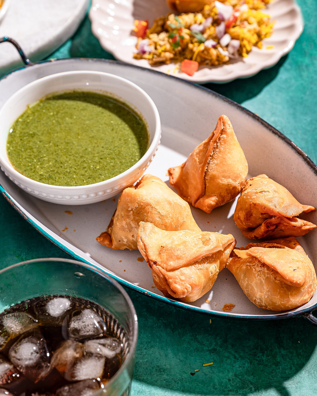 Chaat party - samosa and bhel puri- preethi venkatram-3