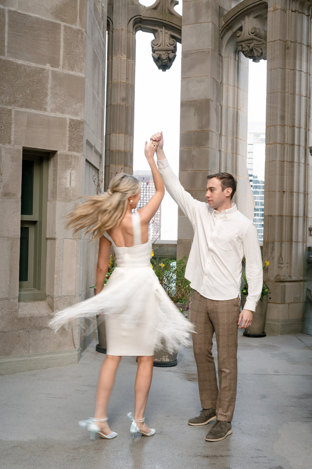Berlez-Chicago-Wedding-Photographer-Engagement-Session-Tribune-Tower-BLVD-Editorial-Fashion-Forward-Celebrate-Planning-Cade-Pearlman-Influncer-49