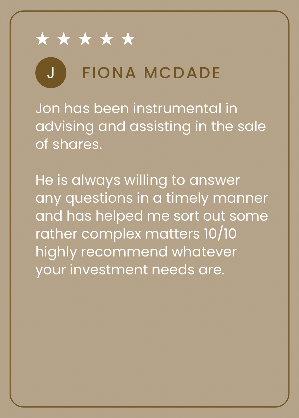 JM INVEST - Google Reviews - 5