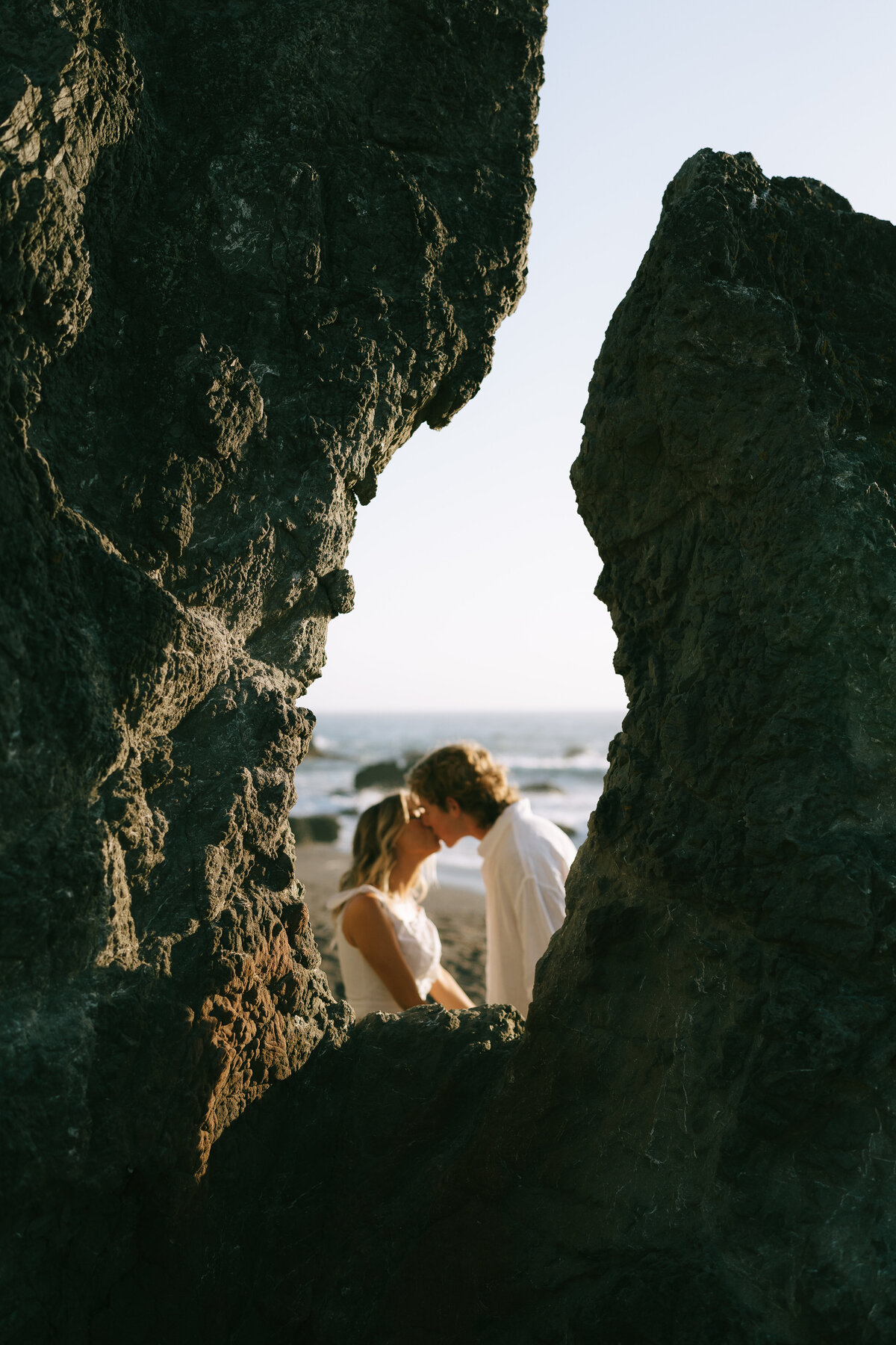 Whimsical Engagement Couples Photoshoot - Sonoma Coast, California