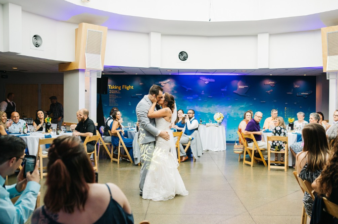 Wedding at National Aviary, Pittsburgh, PA