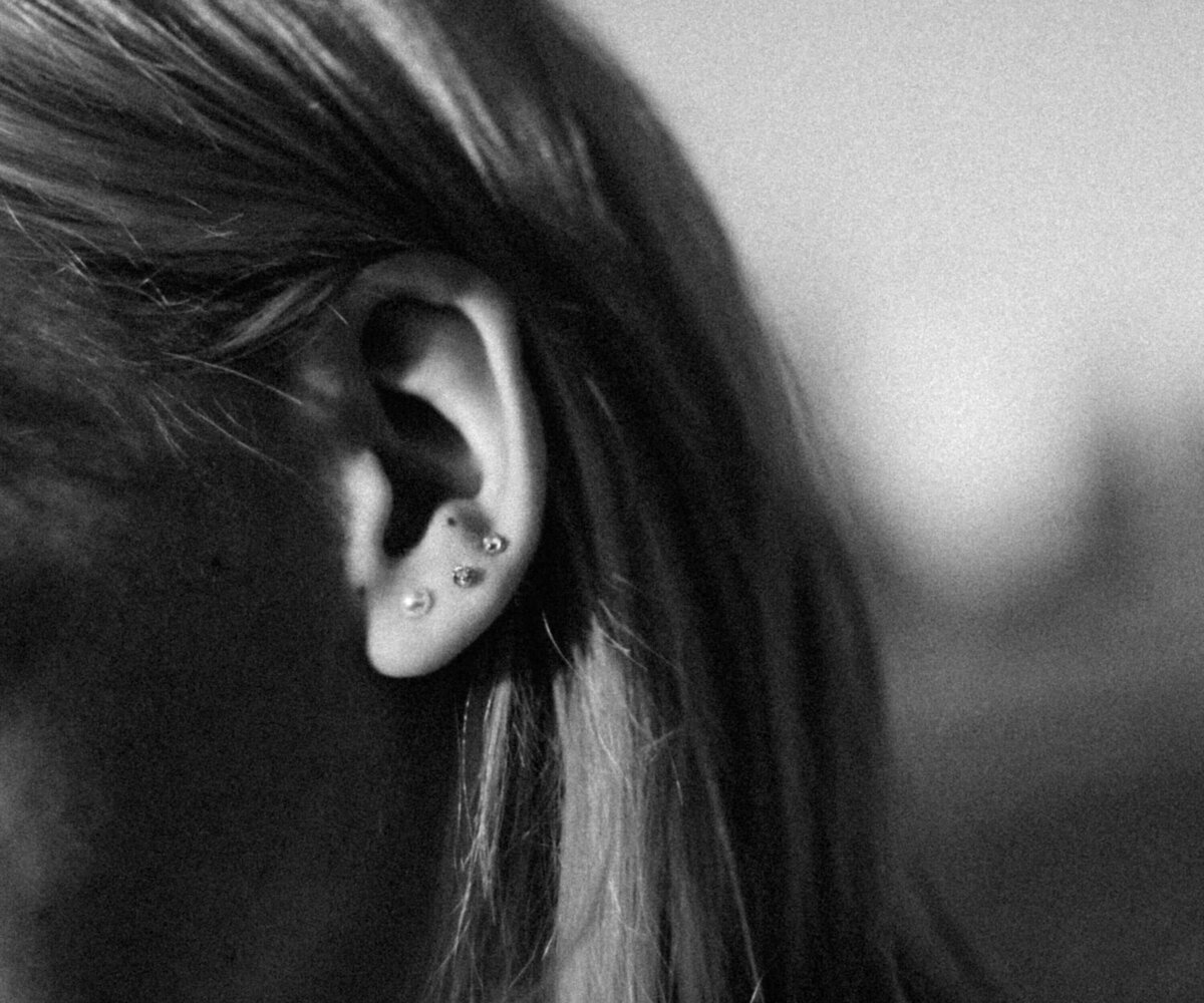 Photo of a woman ear