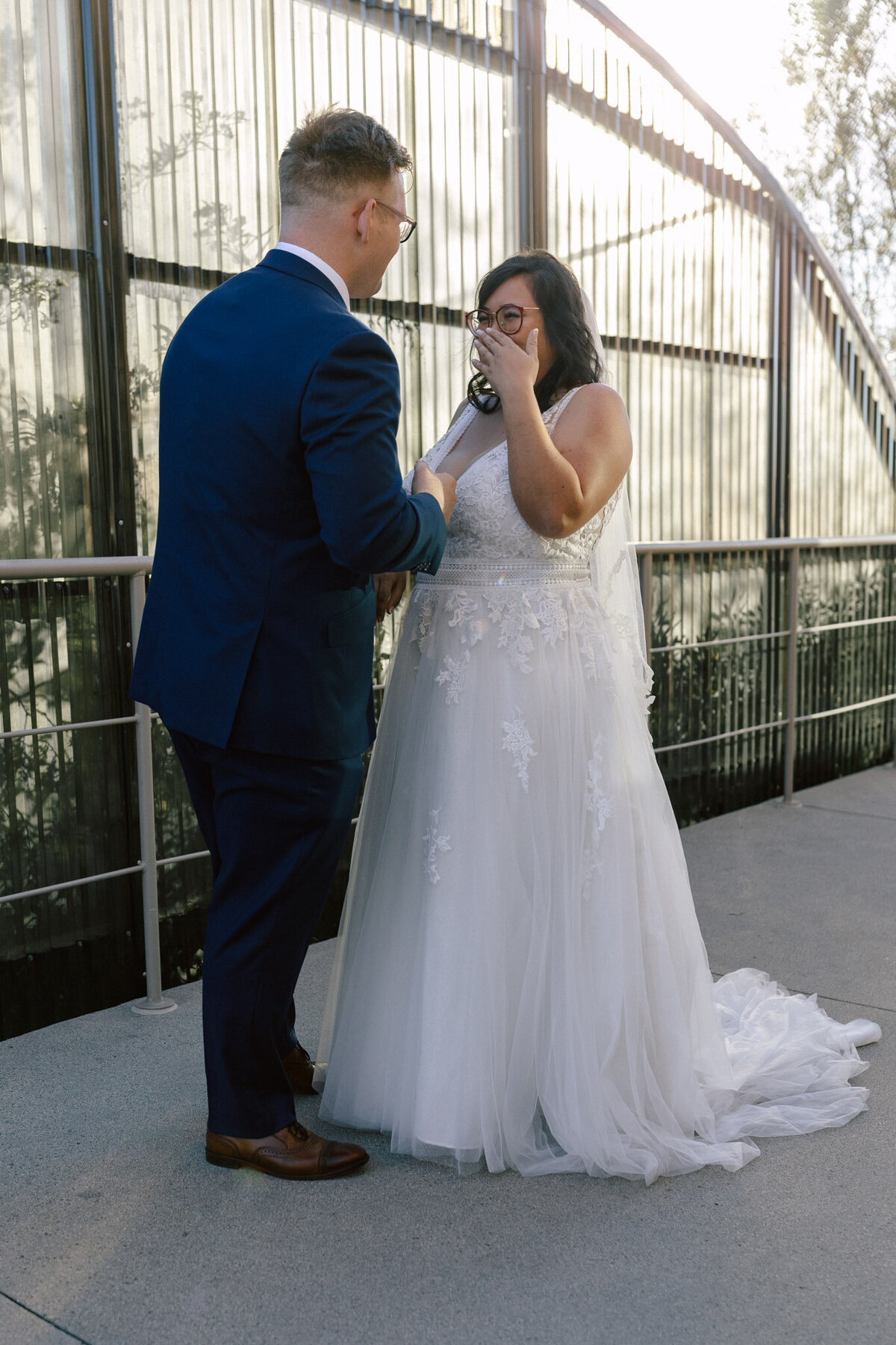 A wedding at the Environmental Nature Center in Newport Beach, CA