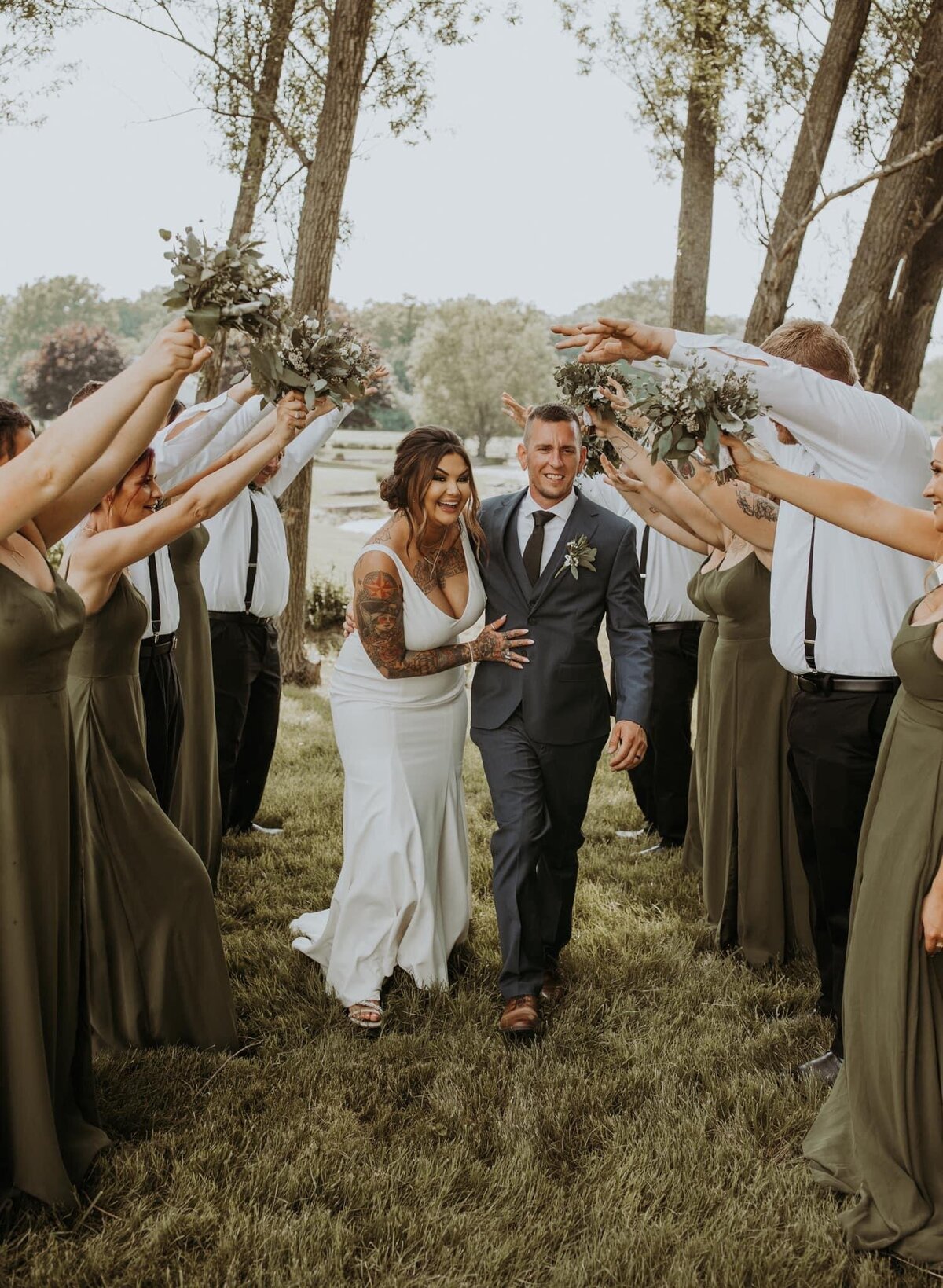 Wedding in Mogadore, Ohio