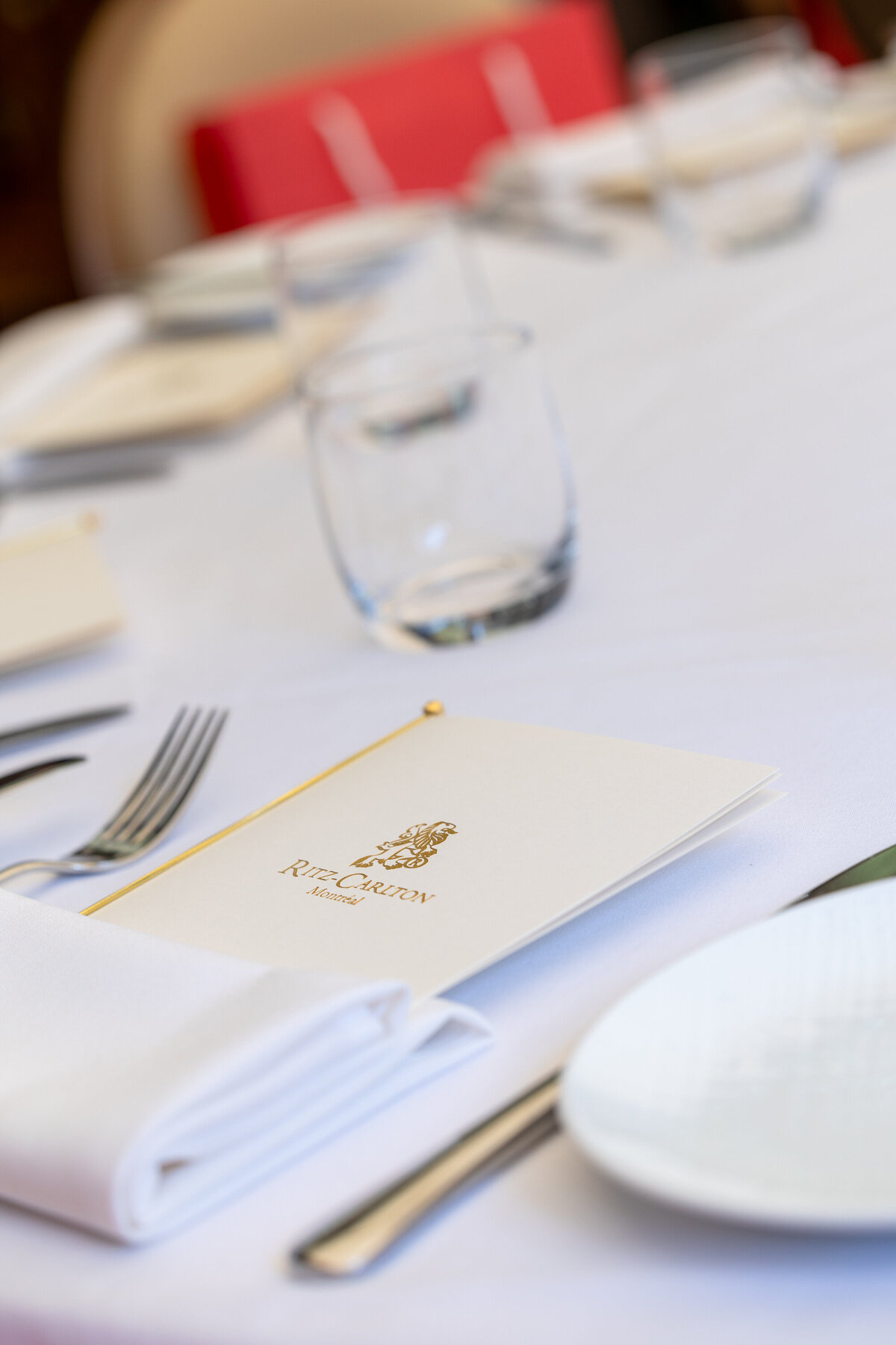 Événement corporatif au Restaurant Boulud du Ritz Montréal