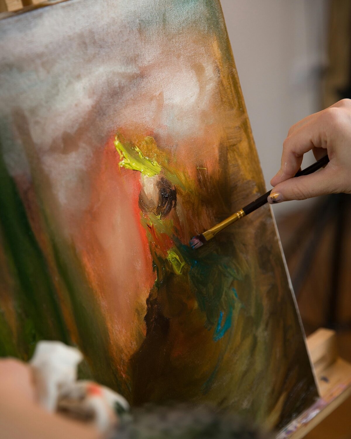 Fine Artist Website Template Showit lamp burners guild studio29