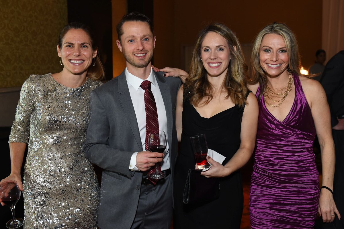 Professionals enjoying conversations at a corporate networking event in Toronto, taken by a professional event photographer.