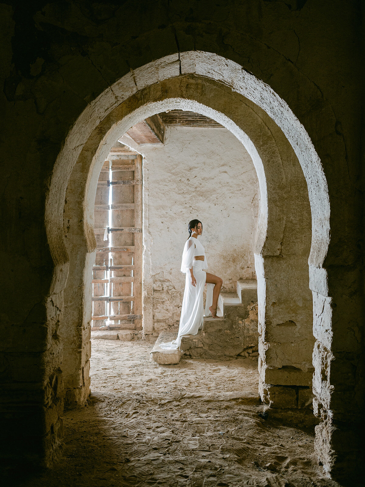 Oriental mystery fashion shoot at palais Ben Ayed - Tunisia - Veronique Lorre Destination artistic direction florist16