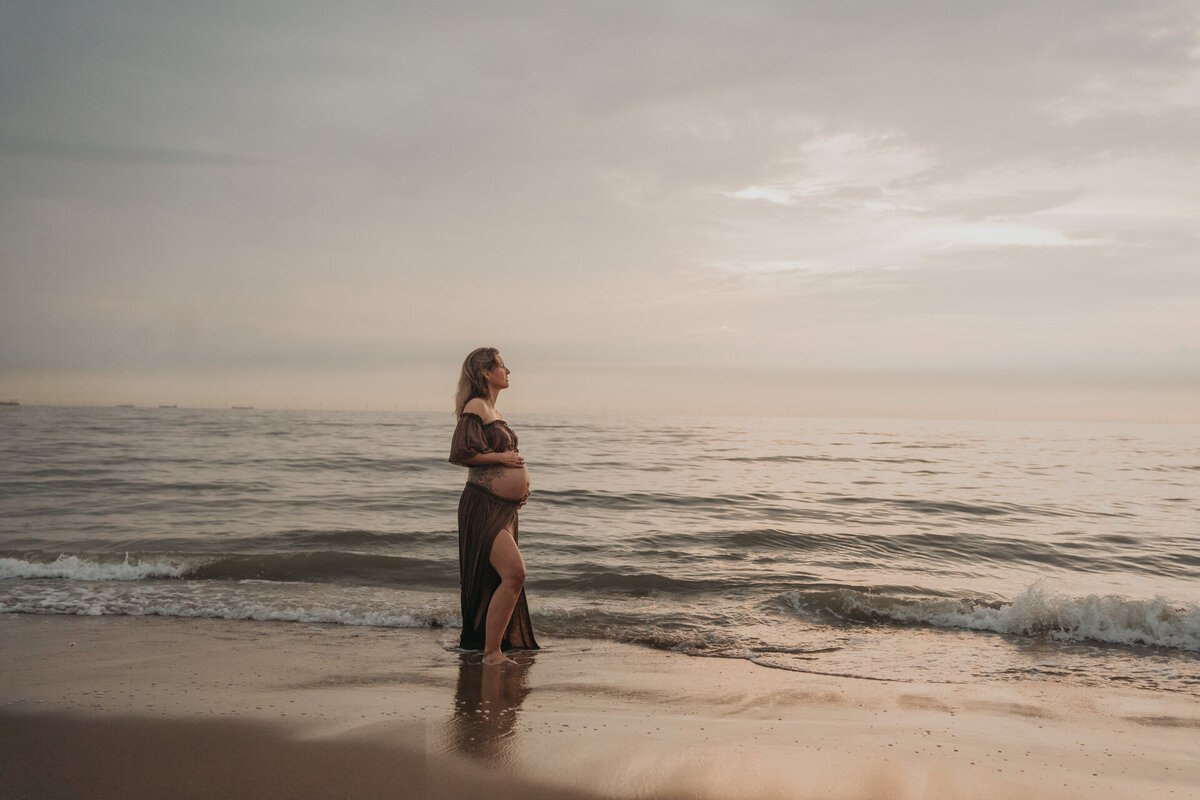 zwangerschapsshoot in katwijk