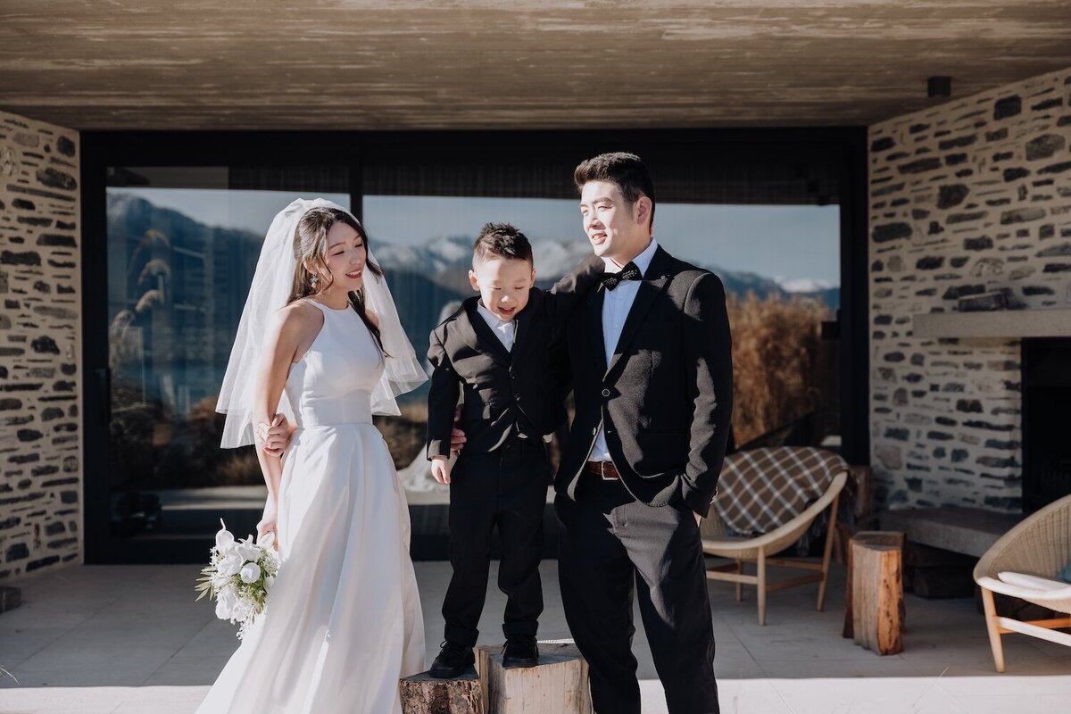 Intimate Mountain Wedding, Jacks Retreat, Queenstown.