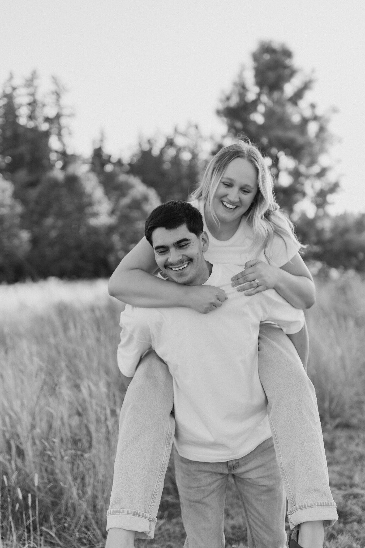 Sunset Engagement Wilsonville
