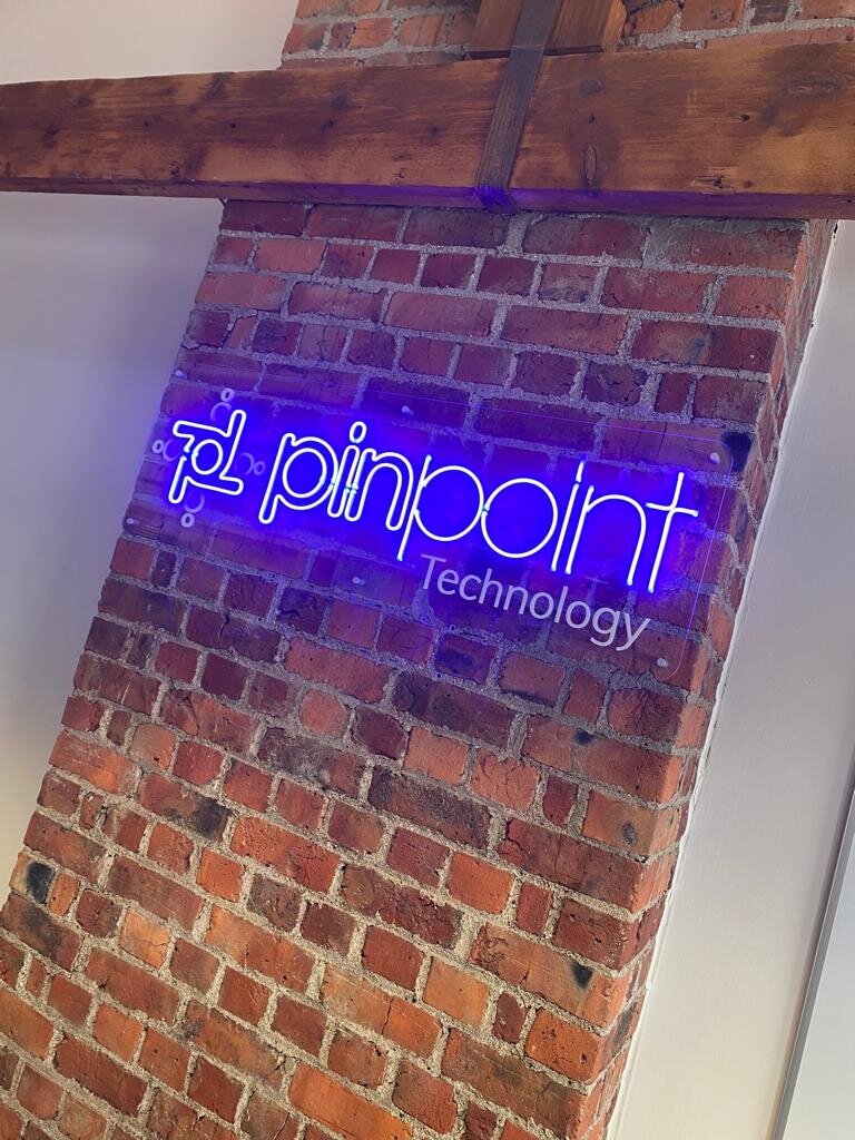 Custom Neon Sign for Pinpoint Technology