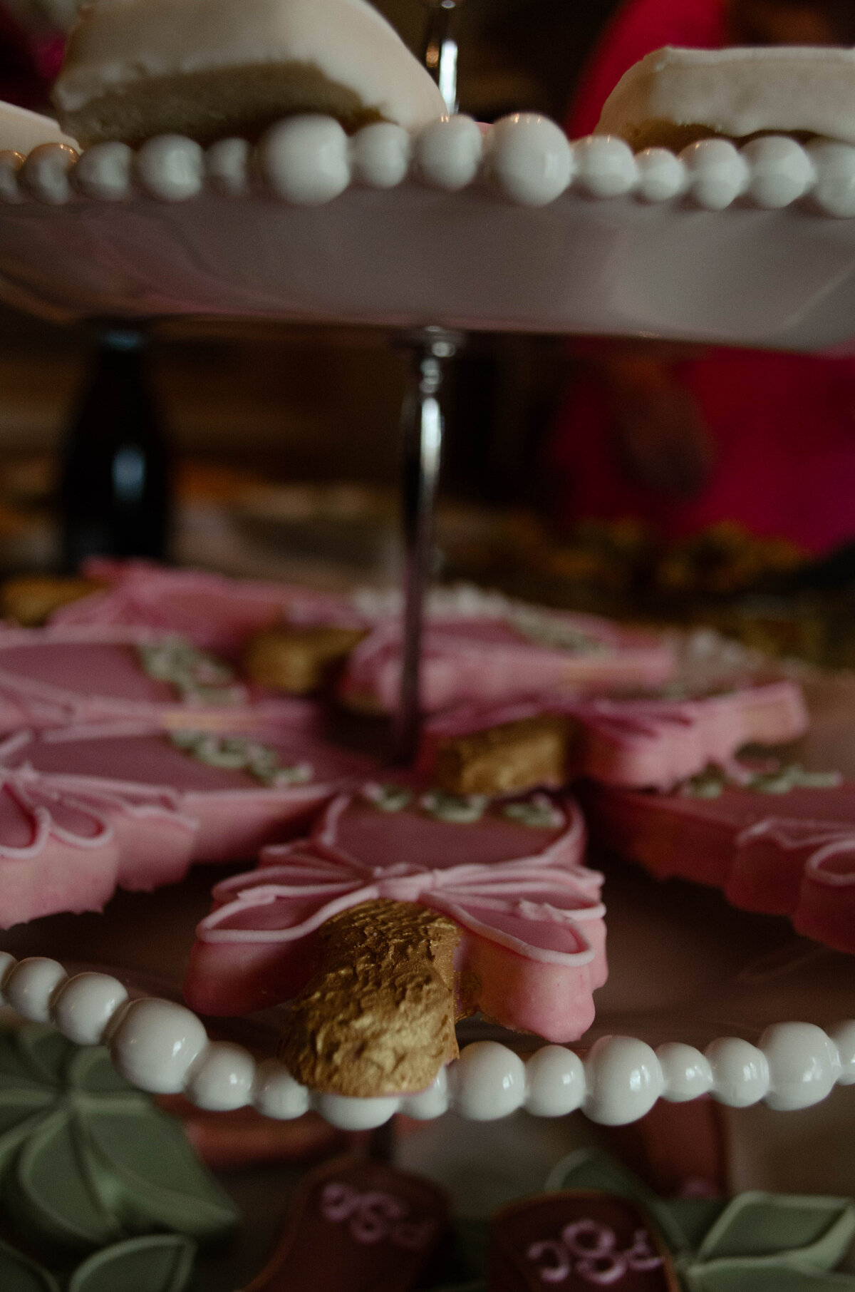 bridal shower cookie details