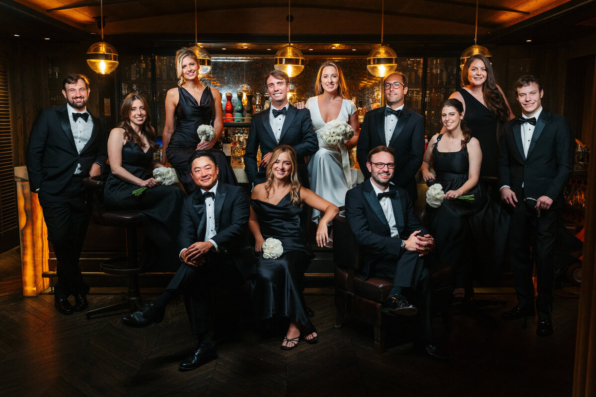 Sagamore-Pendry-Wedding-party-at-bar-cannon-room