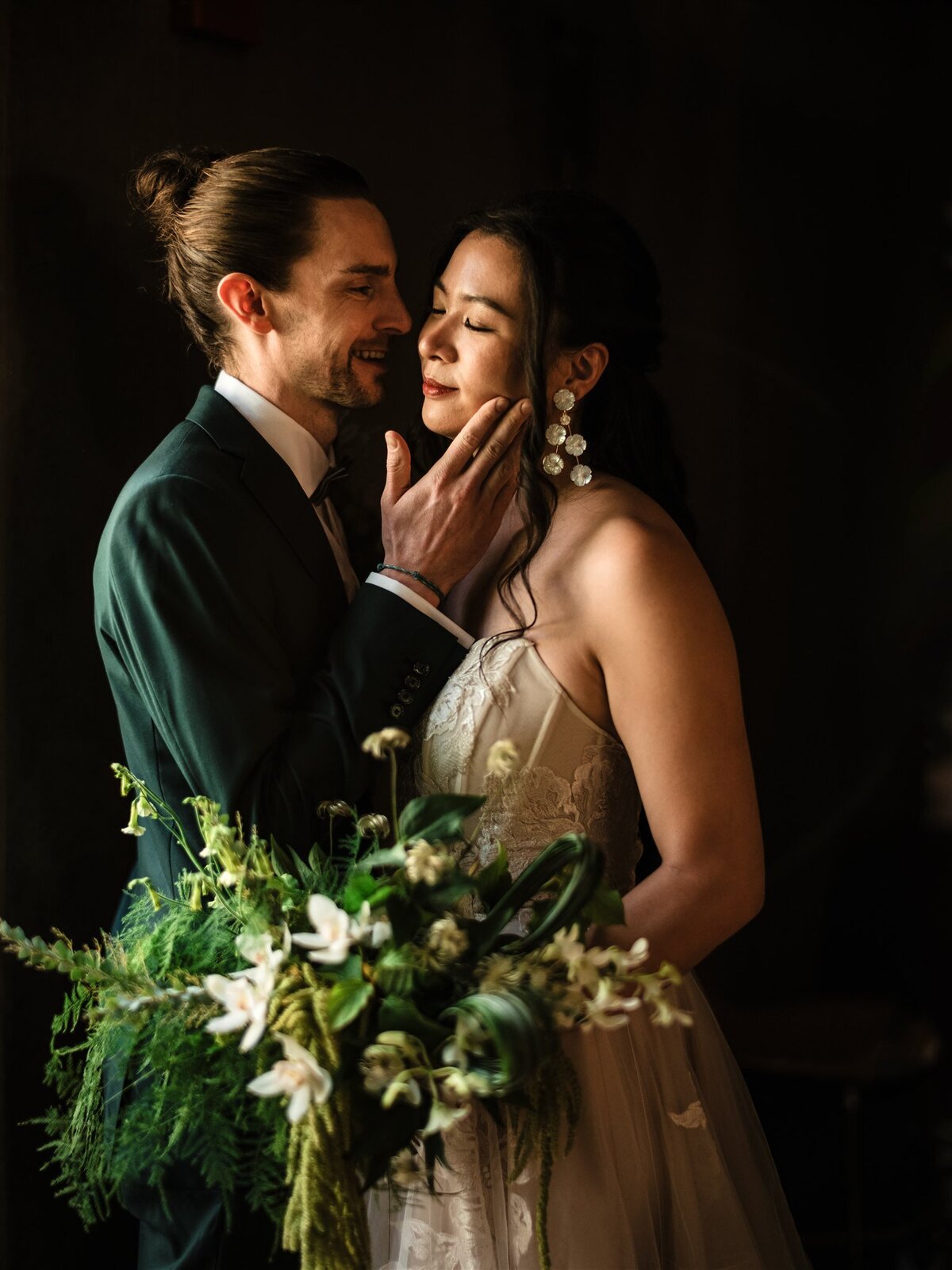 Dramatic-Ceiling-Greenery-Candle-Light-Wedding-Flora-Nova-Design-Seattle-00115