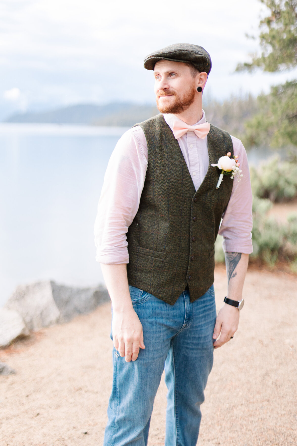Lake Tahoe Mountaintop Elopement - 49