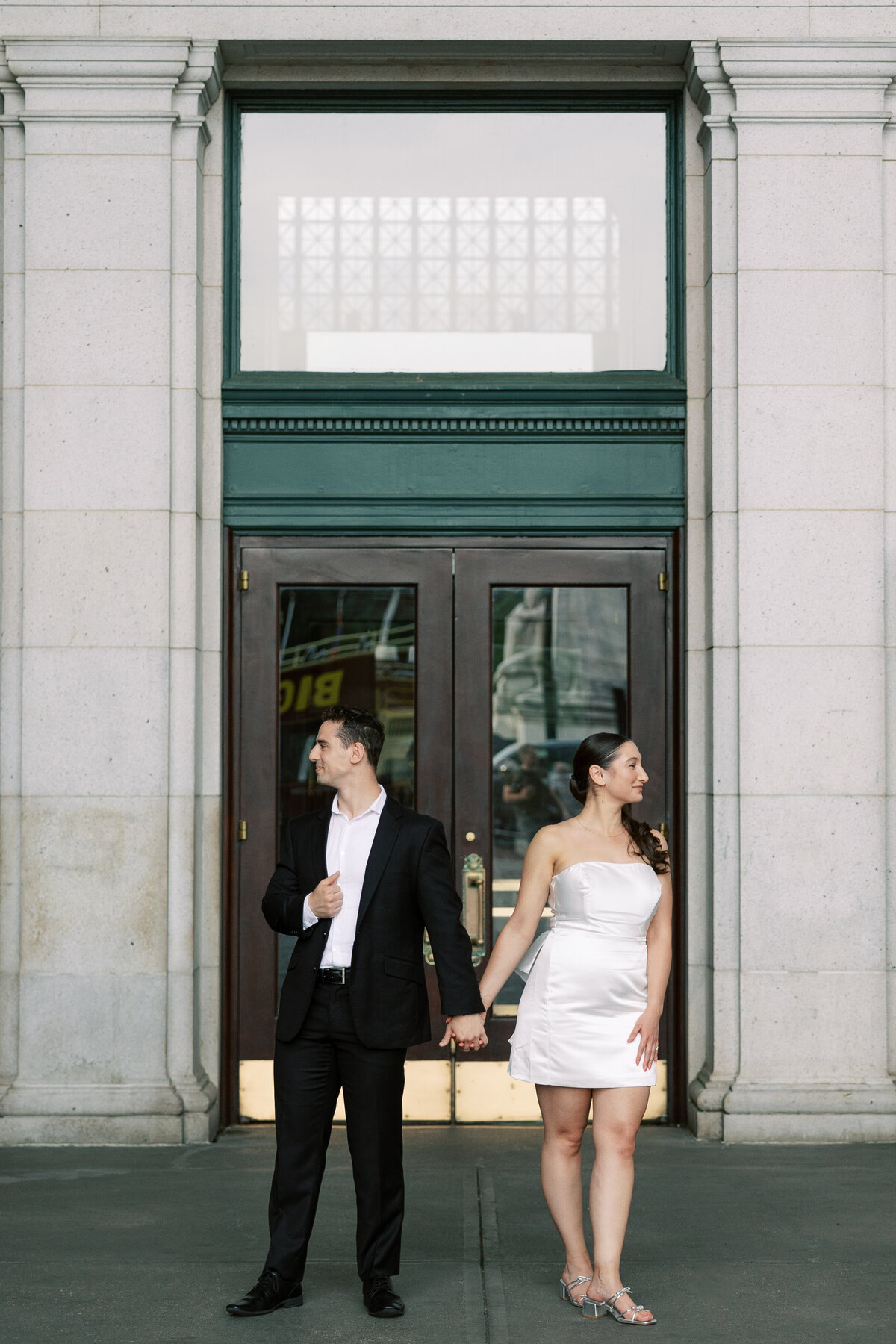 Alexa & Kyle DC Union Station Engagement Session-4