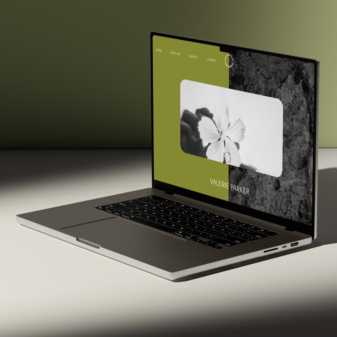 branding - valrie parker - webdesign
