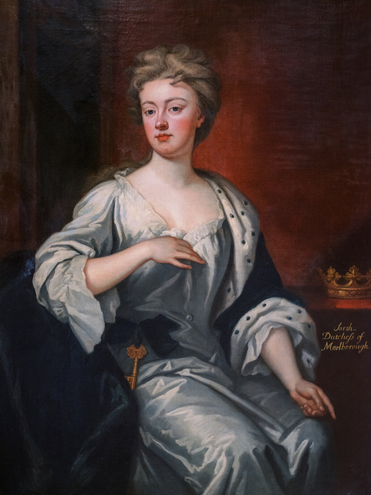 a painting at Blenheim Palace