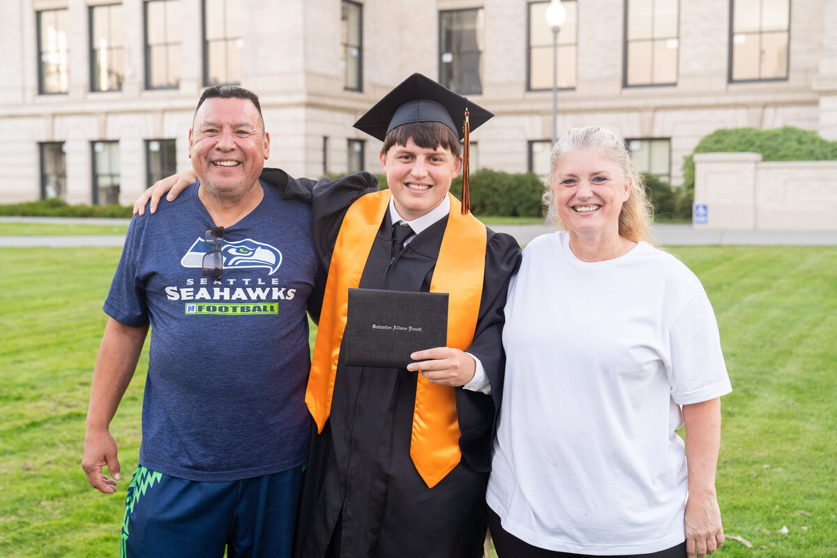 Port Gardner Graduation.  Last Forever Images. Everett School District. Everett High School. Everett, WA._-216
