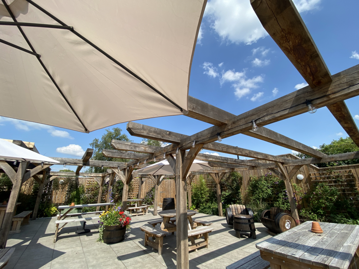 The Terrace at the White Lion at Hankelow 1
