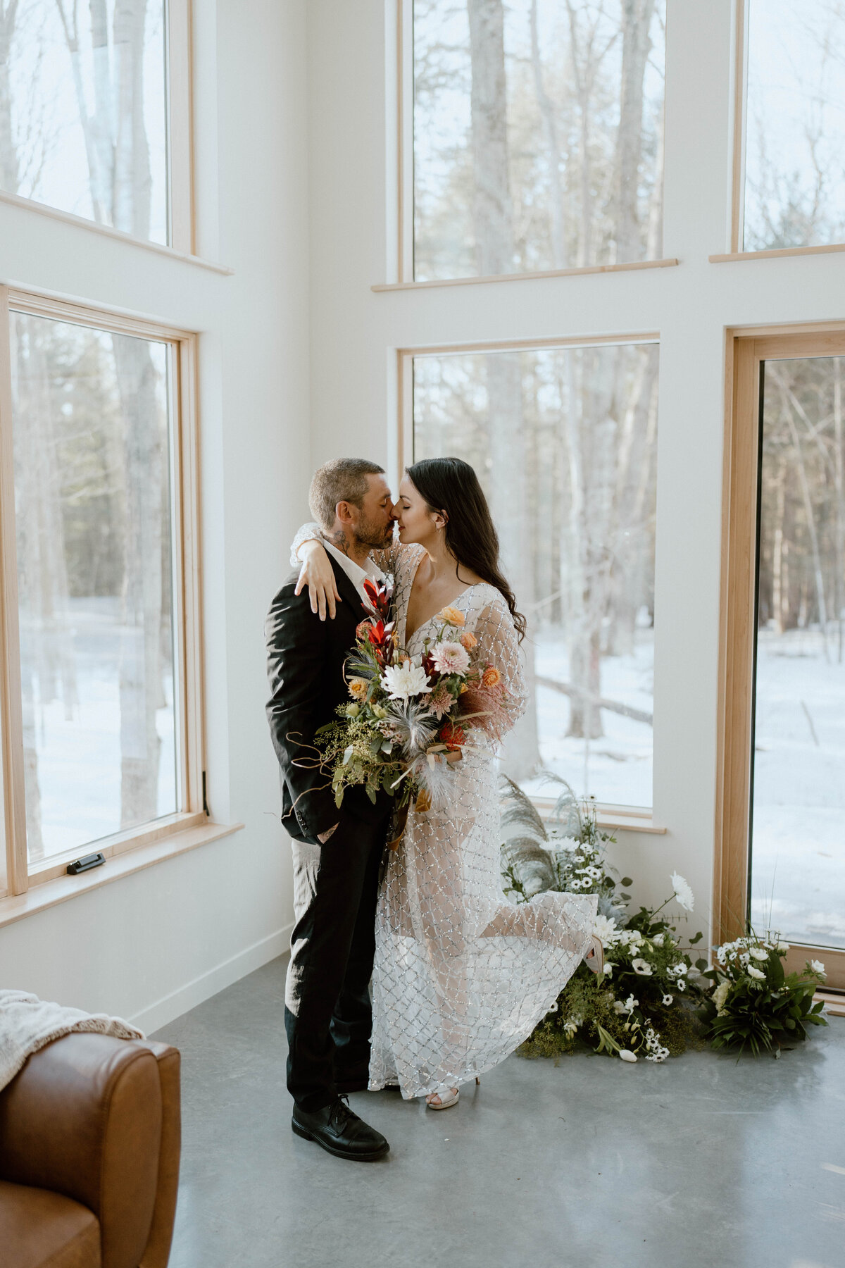 Wausau Wisconsin Intimate wedding elopement Olivia + Ryan-130