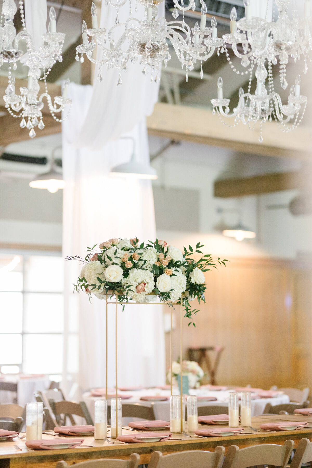Reception Tall Floral Arranagement 