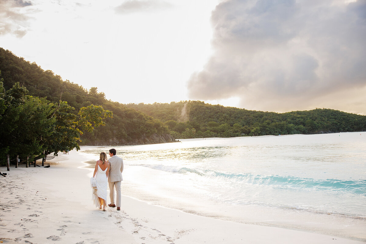 st john oppenheimer beach wedding